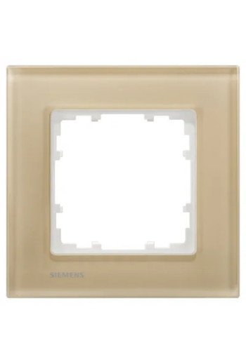 SIEMENS Rahmen 1fach DELTA miro Glas Arena