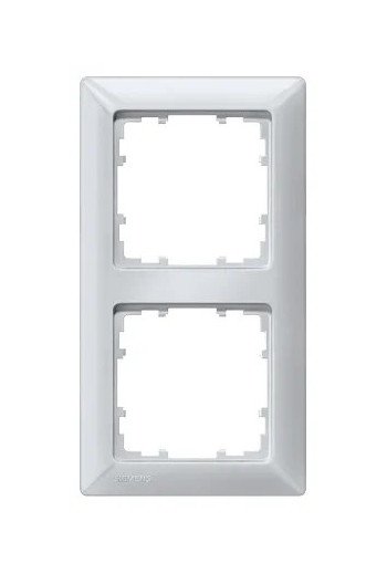 SIEMENS Rahmen 2fach DELTA line