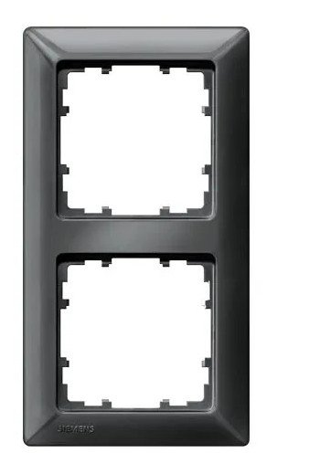 SIEMENS Rahmen 2fach DELTA line