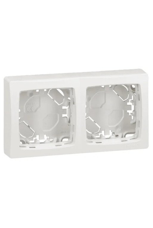 LEGRAND Aufputz Rahmen 2-fach Oteo IP20 ultraweiß