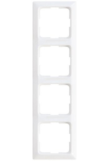 LEGRAND Rahmen 4-Fach Creo Ultraweiss