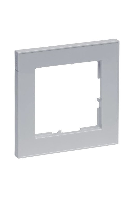 LEGRAND SEANO+ 1-fach Rahmen in der Farbausführu ng Titanium lackiert