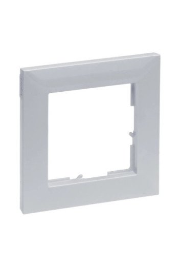 LEGRAND SEANO 1-fach Rahmen in der Farbausführun g Aluminium lackiert