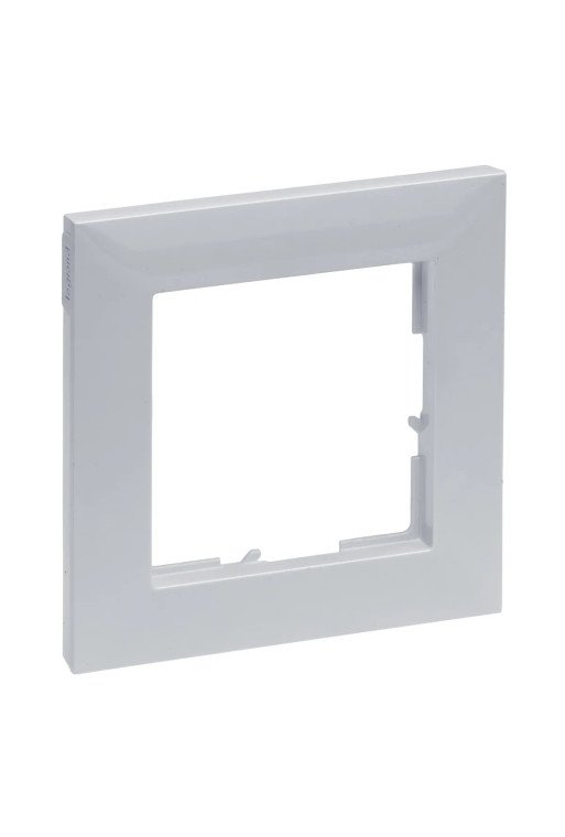 LEGRAND SEANO 1-fach Rahmen in der Farbausführun g Aluminium lackiert