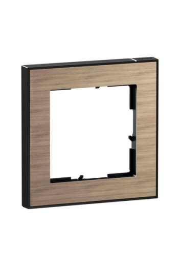 LEGRAND SEANO+ 1-fach Rahmen mit Echtmaterialobe rfläche