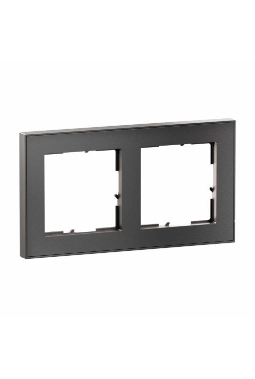 LEGRAND SEANO+ 2-fach Rahmen mit Echtmaterialobe rfläche