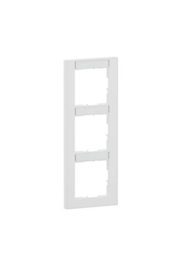 LEGRAND SEANO+ 3-fach Rahmen vertikal mit Beschr iftungsfeld