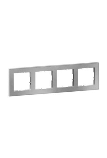 LEGRAND SEANO+ 4-fach Rahmen mit Echtmaterialobe rfläche