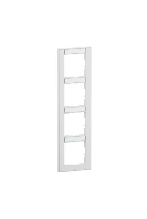 LEGRAND SEANO+ 4-fach Rahmen vertikal mit Beschr iftungsfeld