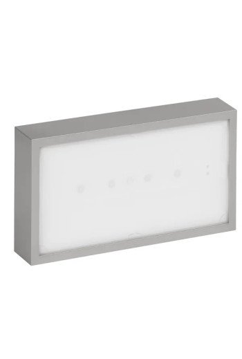 LEGRAND URA One Deko-Rahmen Aufputz Farbe: Alumi nium