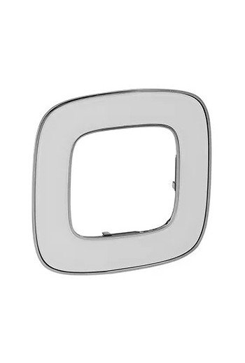 LEGRAND Valena Allure 1-fach Rahmen White Mirror