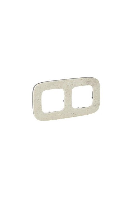 LEGRAND Valena Allure 2-Fach Rahmen Marmor