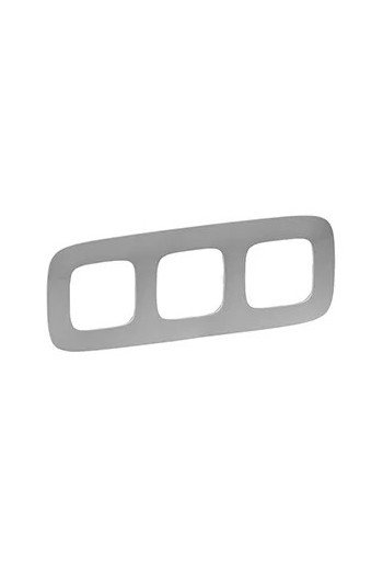 LEGRAND Valena Allure 3-Fach Rahmen Aluminium