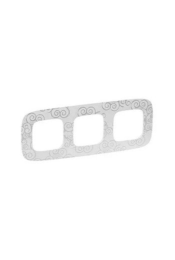 LEGRAND Valena Allure 3-Fach Rahmen Chromestyle