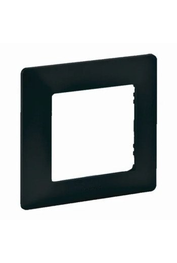 LEGRAND Valena Life 1-fach Rahmen Farbe: Schwarz