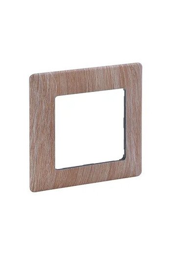 LEGRAND Valena Life 1-Fach Rahmen Light Wood