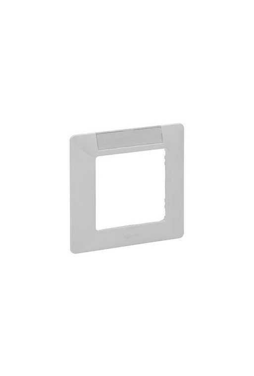 LEGRAND Valena Life 1-fach Rahmen mit Beschriftu ngsfeld Farbe: Ultraweiß