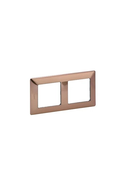 LEGRAND Valena Life 2-Fach Rahmen Kupfer