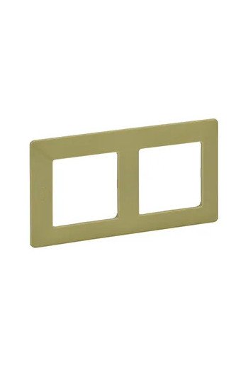 LEGRAND Valena Life 2-Fach Rahmen Limone