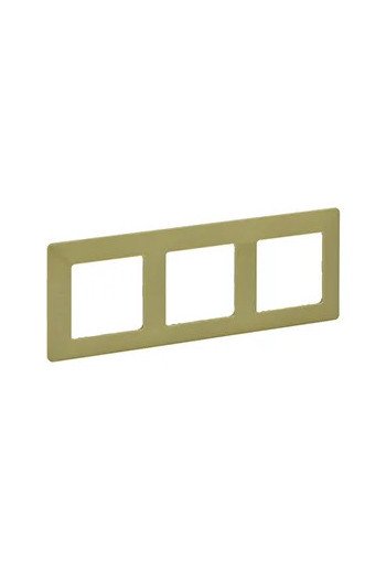 LEGRAND Valena Life 3-Fach Rahmen Limone
