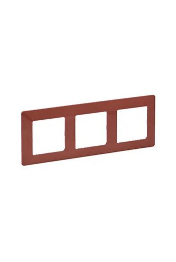 LEGRAND Valena Life 3-Fach Rahmen TerrACotta