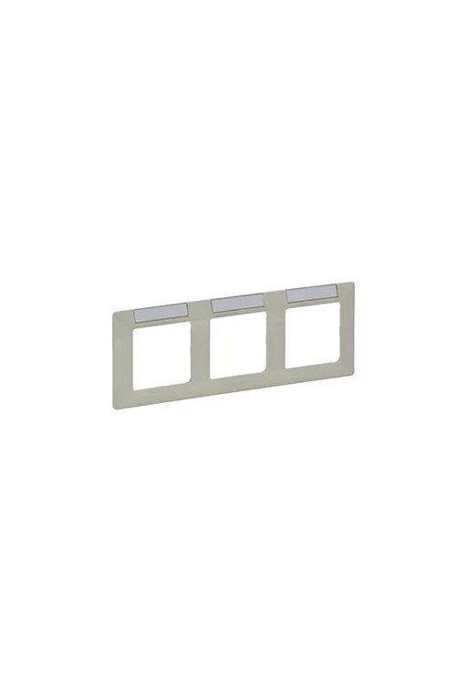 LEGRAND Valena Life 5-fach Rahmen Farbe: Mandelw eiß/Chrom
