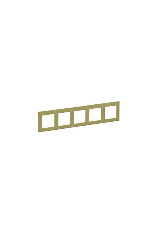 LEGRAND Valena Life 5-Fach Rahmen Limone