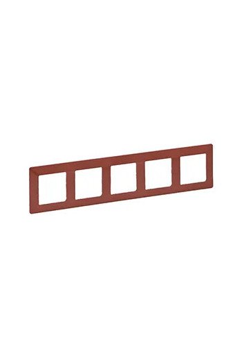LEGRAND Valena Life 5-Fach Rahmen TerrACotta