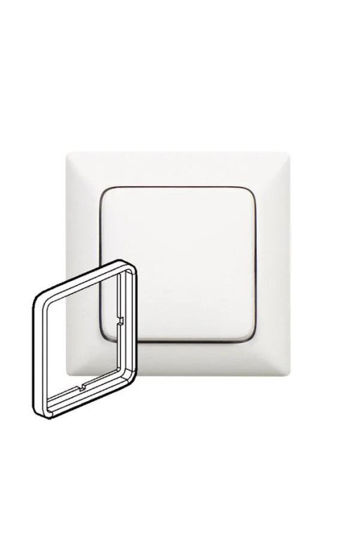 LEGRAND Zwischenrahmen 45X45 Creo Farbe: Ultrawe iß