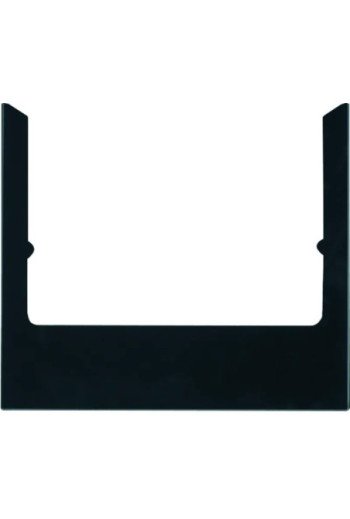 BERKER B.7 Designrahmen für Elcom Audio und Touch Control Glas schwarz