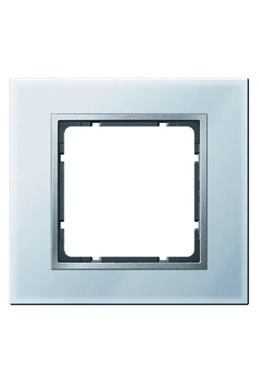 BERKER B.7 Rahmen 1fach Glas alu