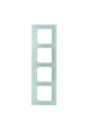BERKER B.7 Rahmen 4fach Glas polarweiß