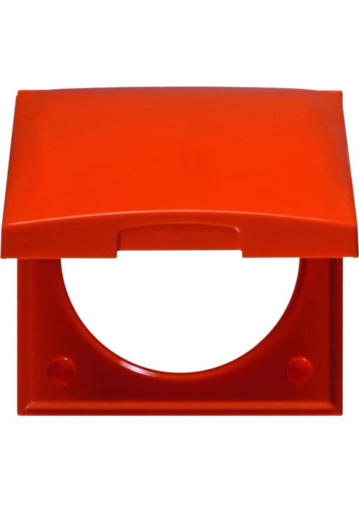BERKER INTEGRO Flow Rahmen 1fach mit Klappdeckel