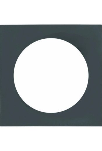 BERKER INTEGRO Pure Rahmen 1fach schwarz glänzend