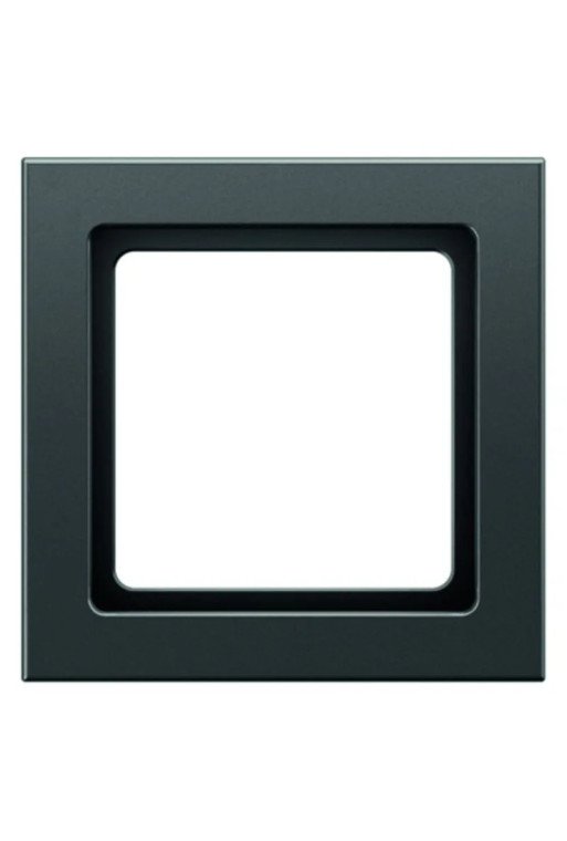 BERKER Q.3 Rahmen 1fach schwarz matt