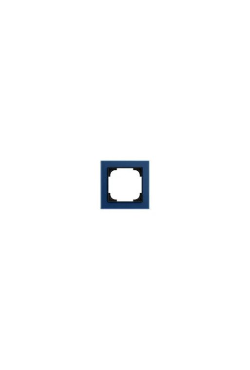 BUSCH-JAEGER Abdeckrahmen 1-fach Glas blau