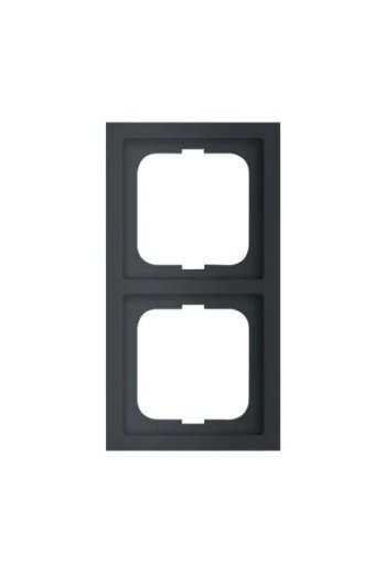 BUSCH-JAEGER Rahmen 2-fach Future Linear schwarz matt