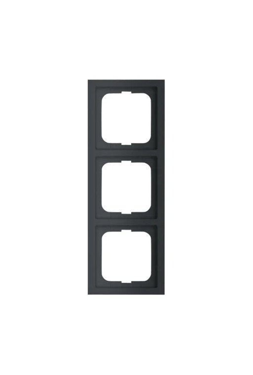 BUSCH-JAEGER Rahmen 3-fach Future Linear schwarz matt