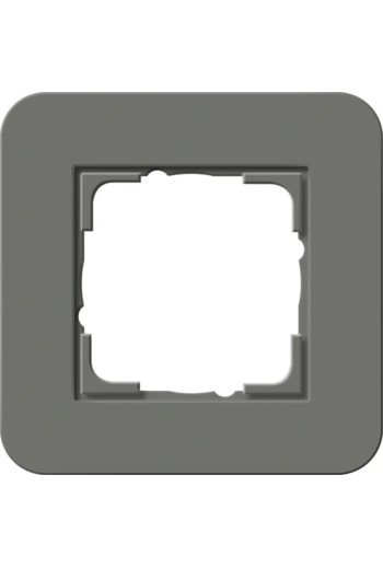 GIRA Abdeckrahmen 1f E3 Dklgrau/Anthrazi t