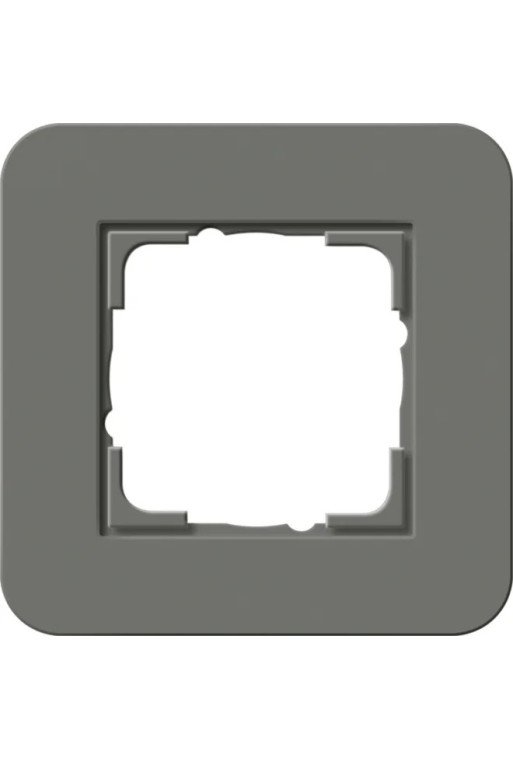 GIRA Abdeckrahmen 1f E3 Dklgrau/Anthrazi t