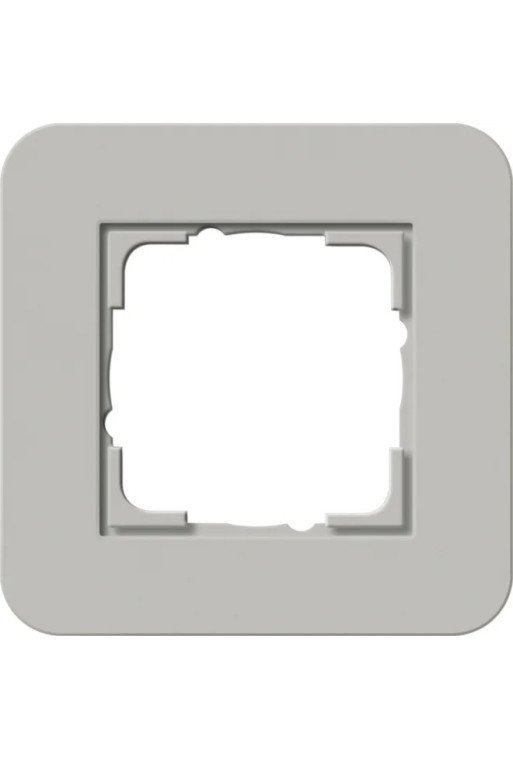 GIRA Abdeckrahmen 1f E3 Grau/Reinweiß
