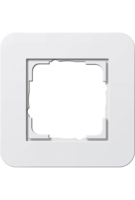 GIRA Abdeckrahmen 1f E3 Reinweiß/Reinwei ß