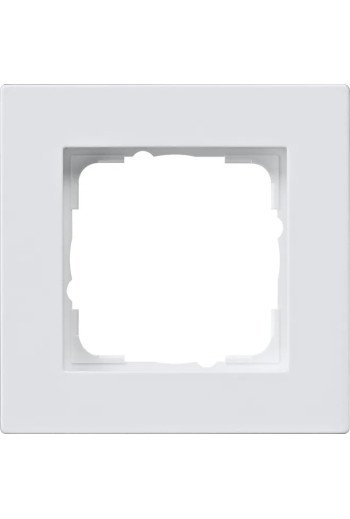 GIRA Abdeckrahmen 1f flach E2 Reinweiß m