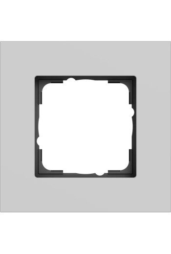 GIRA Abdeckrahmen 1f Gira Esprit Alum.Grau m( lack.)