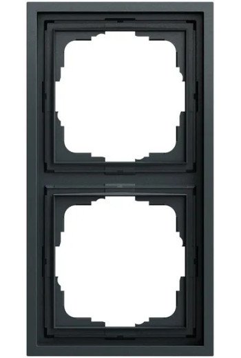 GIRA Abdeckrahmen 2f Gira F300 Anthrazit(lack .)