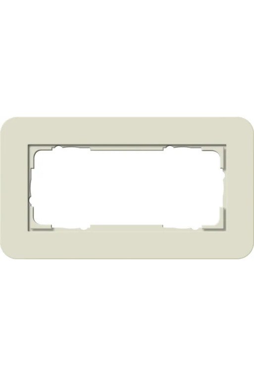 GIRA Abdeckrahmen 2f o.M. E3 Sand/Anthra zit