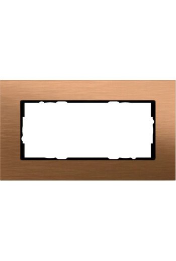 GIRA Abdeckrahmen 2f o.M. Esprit Bronze