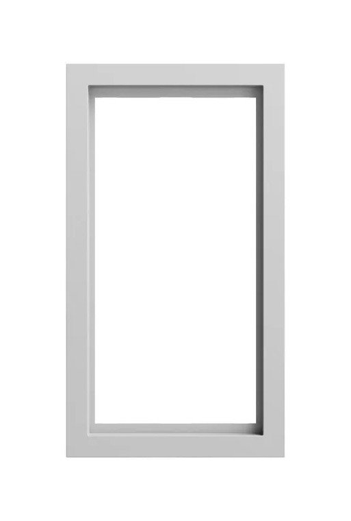 GIRA Abdeckrahmen 2f o.M. Gira F200 Grau m(la ck.)