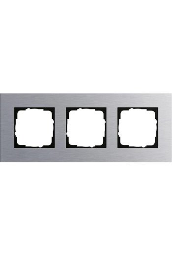 GIRA Abdeckrahmen 3f Esprit Aluminium