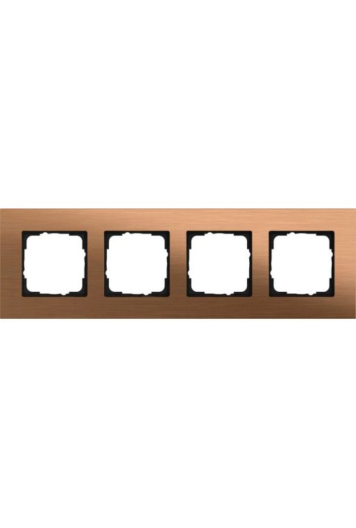 GIRA Abdeckrahmen 4f Esprit Bronze